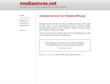 Tablet Screenshot of mediasinres.net